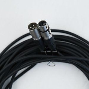 50ft 3-pin XLR microphone cable